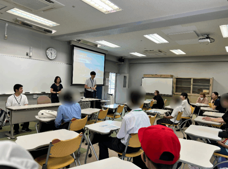 体験授業の様子